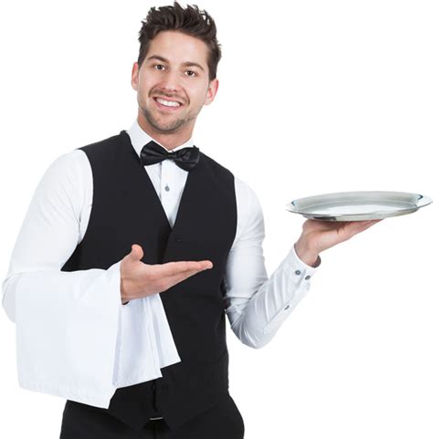 Waiter Serving Food PNG Images | PNG All