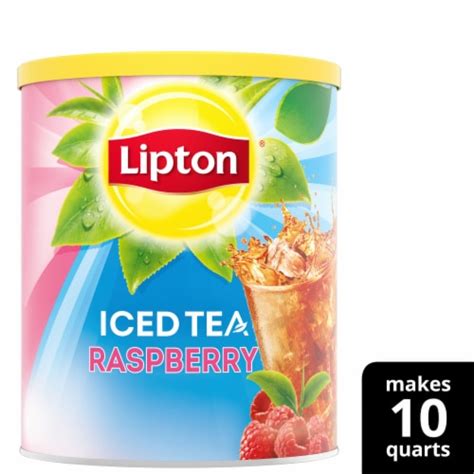 Lipton Raspberry Iced Tea Mix, 10 qt - Kroger