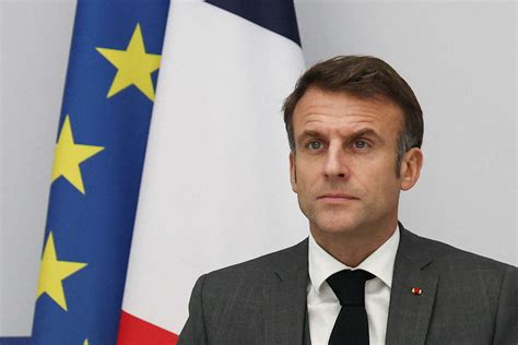 Emmanuel Macron: 'Our strategy must be to speed up the ecological ...