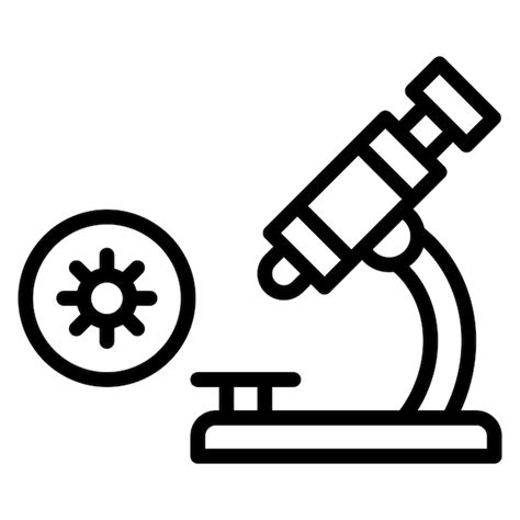 Premium Vector | Pathogen microscope icon vector image can be used for infectious diseases