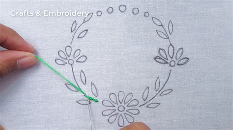 Simple Flower Embroidery Designs