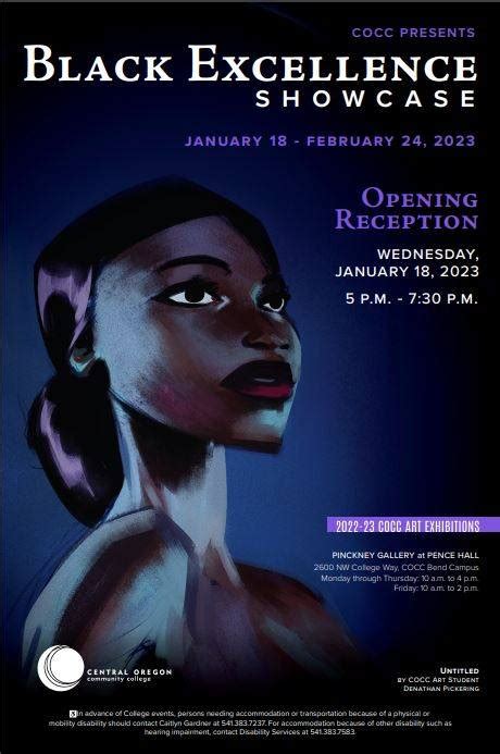 Black Excellence Art Showcase - Central Oregon Community College