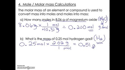 How To Convert Molar Mass To Moles