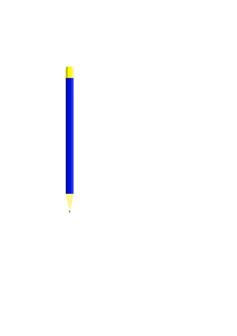 Clipart - Blue Pencil