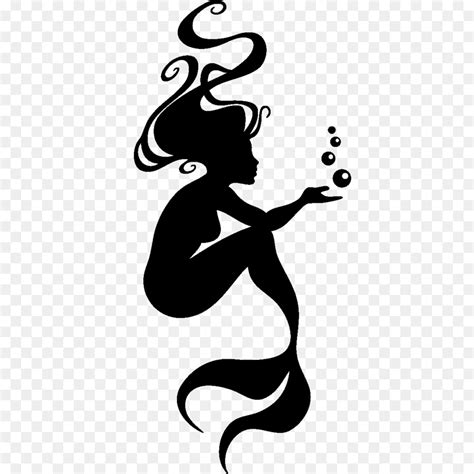 Free Mermaid Silhouette Tattoo, Download Free Mermaid Silhouette Tattoo ...