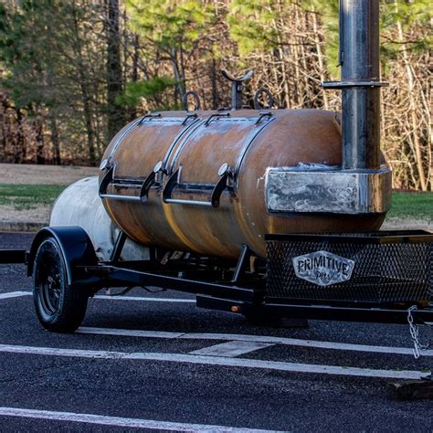 500 gallon offset smoker | Custom bbq pits, Custom bbq smokers, Smoker designs