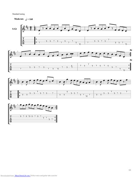 Joy Of Life guitar pro tab by The Corrs @ musicnoteslib.com