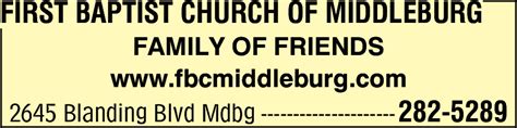 First Baptist Church Of Middleburg - Middleburg, FL 32068