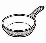 Frying Pan Coloring Pages sketch template