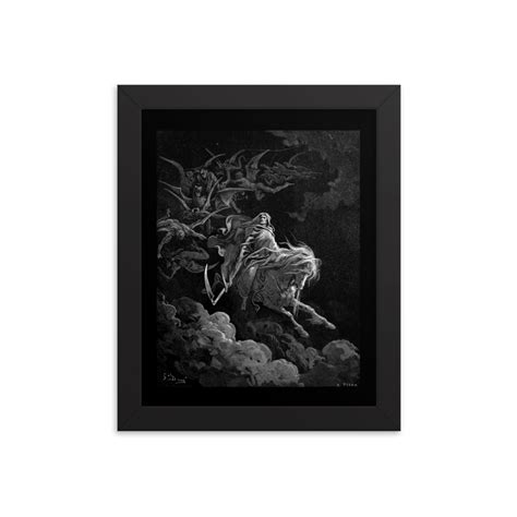 Gustave Doré Death - Framed poster – TORVENIUS