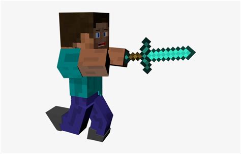 Iron Steve Minecraft Skins - Minecraft Diamond Sword - 800x600 PNG ...