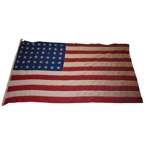 Early 48 Star US Flag at 1stDibs