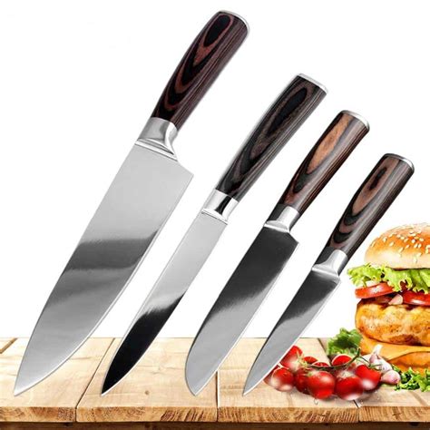 Elegant Stainless Steel Knives Set