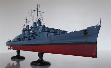 USS Atlanta CL51, LD-002r 3D printed in 1/450 Scale – scaleModelGuy Home