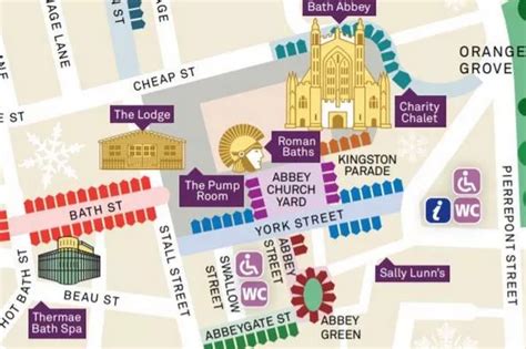 Here are the new sites for this year's bigger Bath Christmas Market - Bath Chronicle