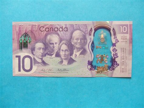 Canada - 6 Polymer Banknotes - including Commemorative - - Catawiki