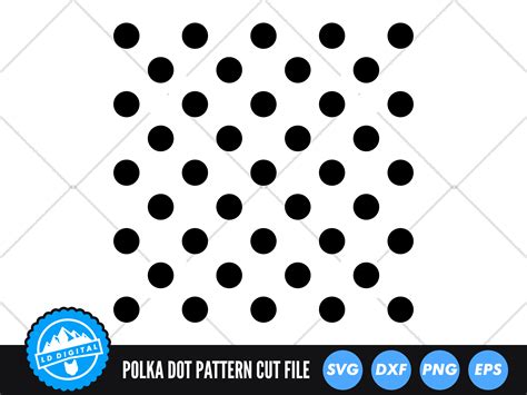 Polka Dot Pattern SVG | Dotted Pattern Graphic by lddigital · Creative Fabrica