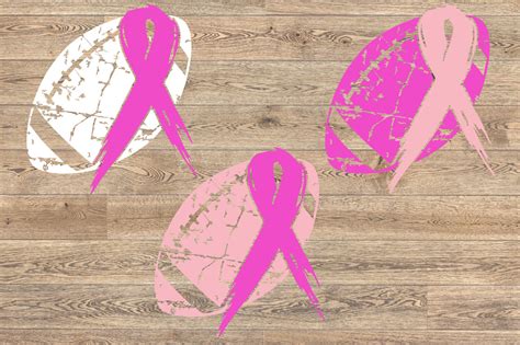 Football Tackle Breast Cancer Svg Awareness ribbon svg 1018s By ...