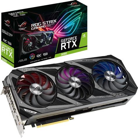 ASUS ROG Strix OC Gaming GeForce RTX 3080 10GB näytönohjain ...