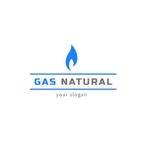 Blue Flame Gas Logo - Turbologo Logo Maker