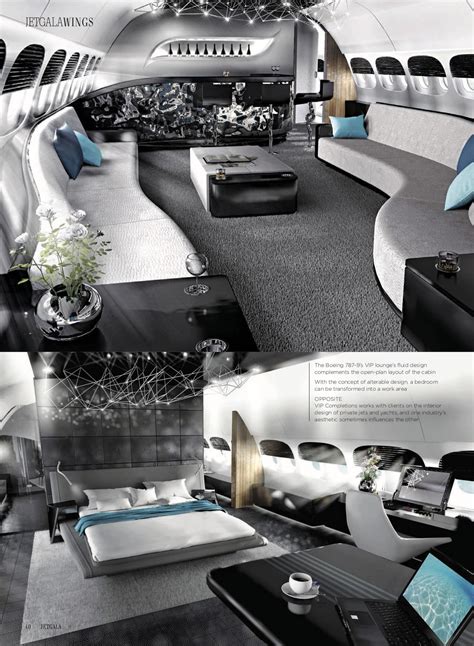 Private Jet Interior Design - VIP Completions Ltd.