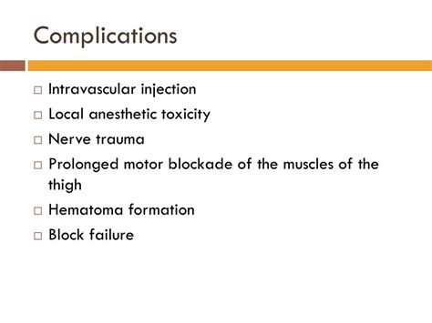 PPT - Femoral Nerve Blocks and 3-in-1 Nerve Blocks PowerPoint Presentation - ID:224707