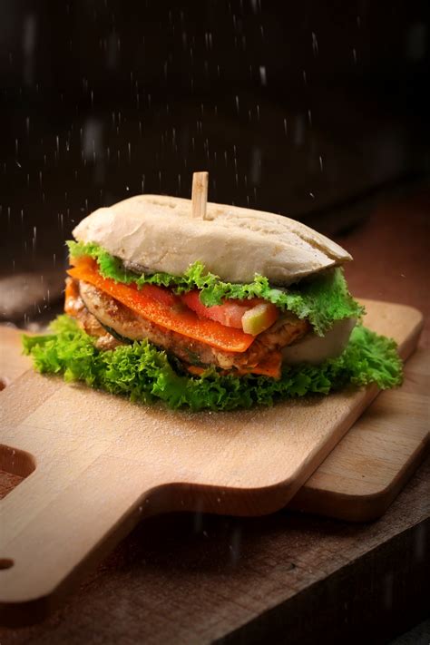 Free Images : dish, cuisine, ingredient, hamburger, breakfast sandwich, Rou jia mo, lettuce ...