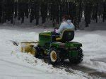 Lawn Tractor Snow Plow - Bob Vila