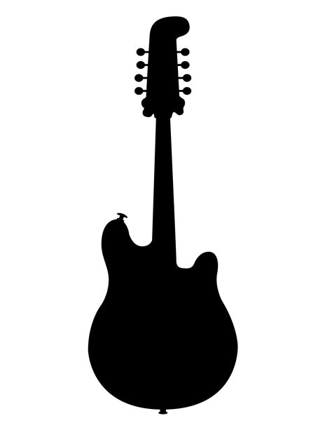 electric guitar silhouette clipart 10 free Cliparts | Download images ...