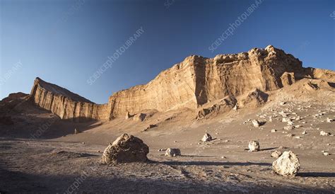 Valle de la Luna, Atacama Desert, Chile - Stock Image - C028/9396 - Science Photo Library