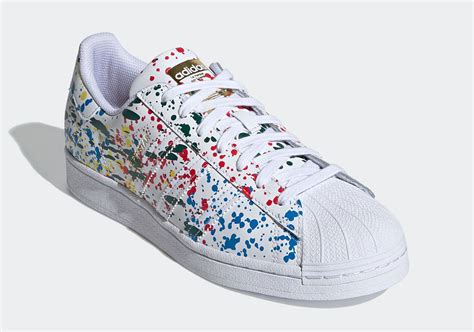 adidas Superstar FX5537 Paint Splatter | SneakerNews.com