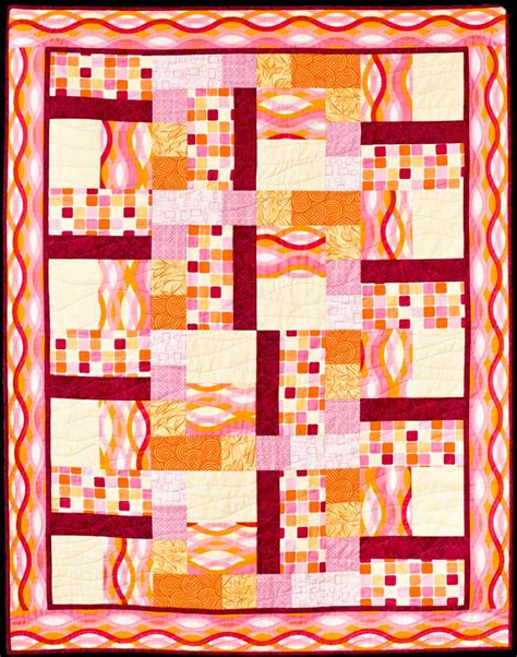 Rectangles And Squares - A Beginner Patchwork Quilt | Quilts By Jen