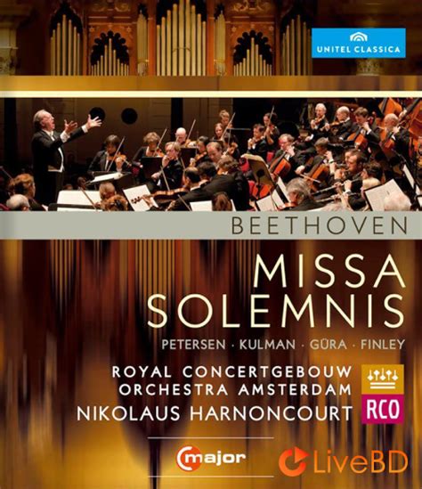 Nikolaus Harnoncourt & Royal Concertgebouw Orchestra - Beethoven Missa ...