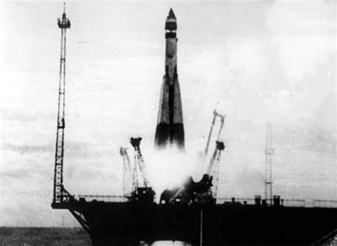 Launch of Sputnik 1, 4 October 1957 : r/rocketporn