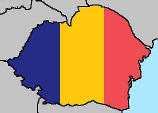 The Kingdom of Romania (1919 - 1940) Flag Map by LtAngemon on DeviantArt