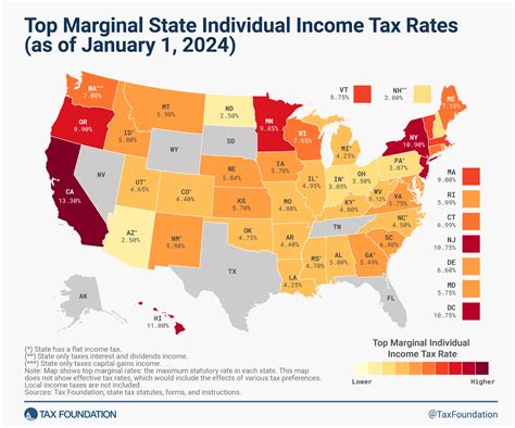 2024 State Income Tax Rates and Brackets | Tax Foundation