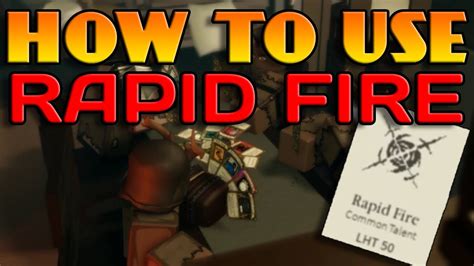 HOW TO USE RAPID FIRE | DEEPWOKEN - YouTube