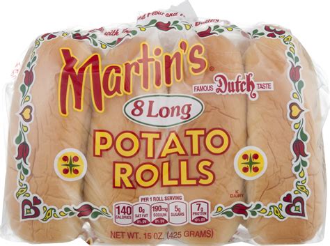 Martin's Long Roll Potato Rolls - Pack of 3 - Walmart.com