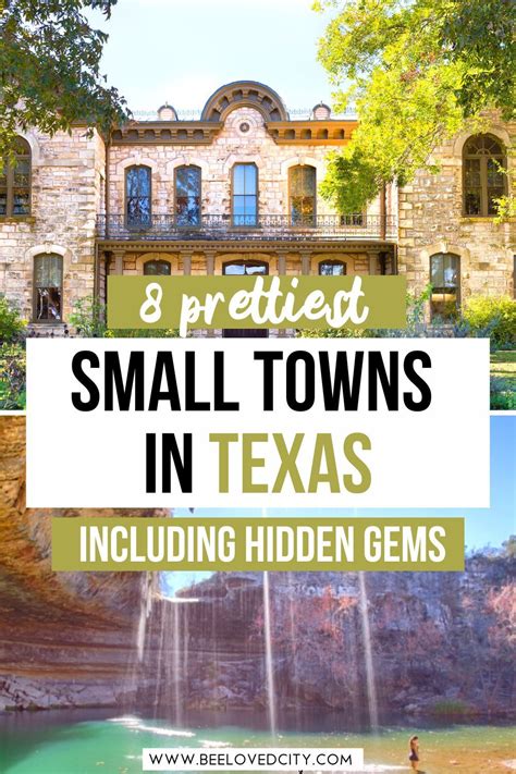 8 Beautiful Small Towns in Texas To Visit in 2024 | Texas travel ...