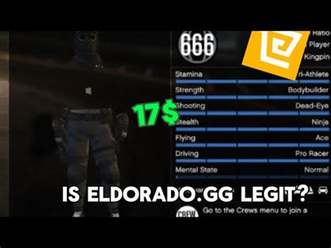 BROUGHT AN GTA ACCOUNT OFF OF ELDORADO.GG - YouTube