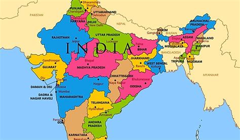 How Many States Are In India? - WorldAtlas