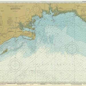 Apalachee Bay Map 1982 Nautical Chart Print - Etsy