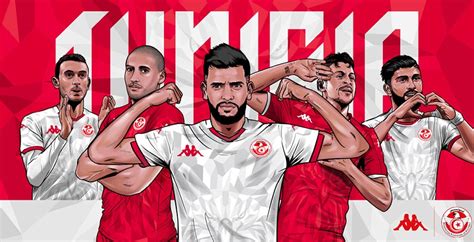 Tunisia 2020 Home & Away Kits Released - Footy Headlines