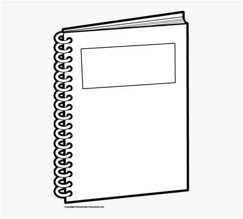 Notebook Coloring Page