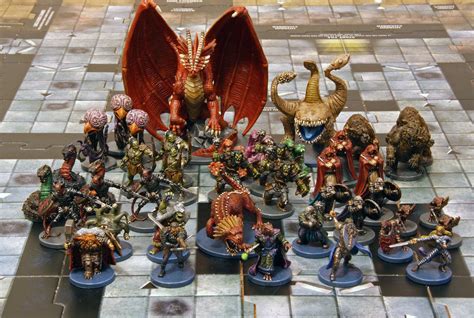 Dungeons And Dragons Miniatures Size