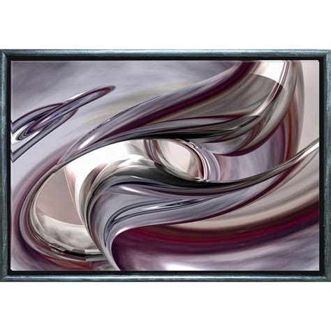 Startonight Silver Luxury Framed Canvas Wall Art Destiny, Dual View ...