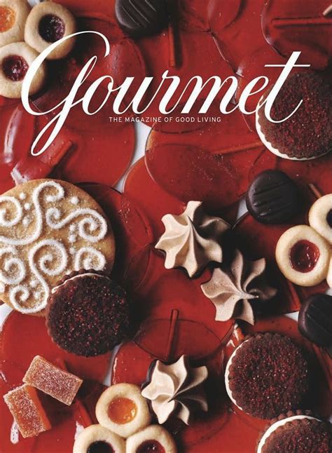 Gourmet | Food, Desserts, Catalog cover