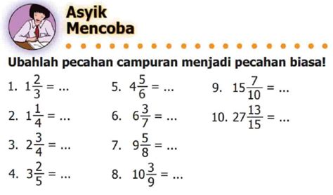 Matematika Pecahan Campuran - Homecare24