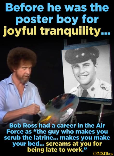 career in the Air Force | Bob Ross | Know Your Meme