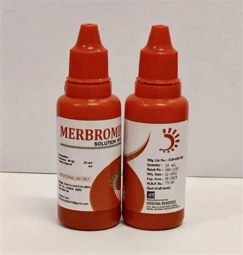 Merbromin NF Solution at Rs 42/kg | Merbromin Solution in Ambala | ID ...